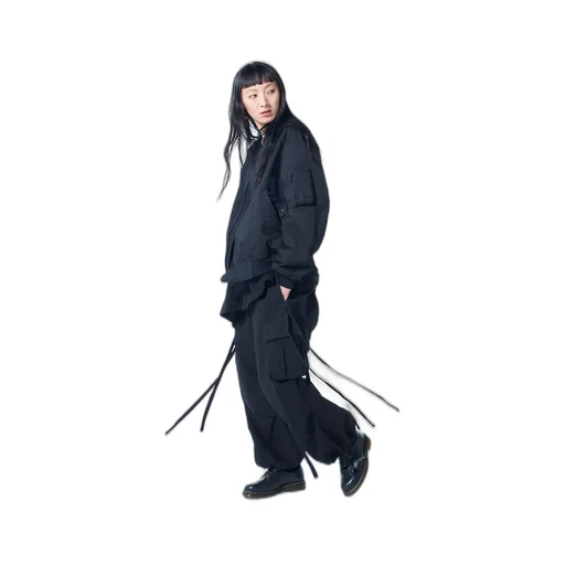 Cotton Drill Army Techno Pants