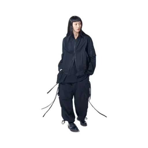 Cotton Drill Army Techno Pants