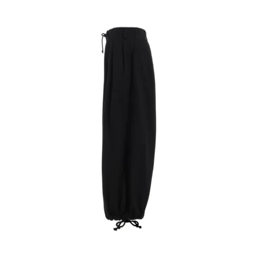 Cotton Drill Cut-Out Balloon Pants