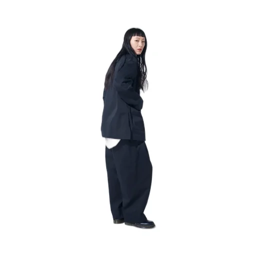 Wepon Cloth Waist-String Wide Pants