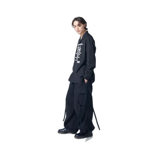 Cotton Drill Army Techno Pants