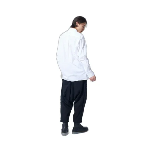 Cotton Drill Cut-Out Sarouel Pants