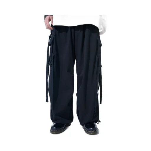 Cotton Drill Army Techno Pants