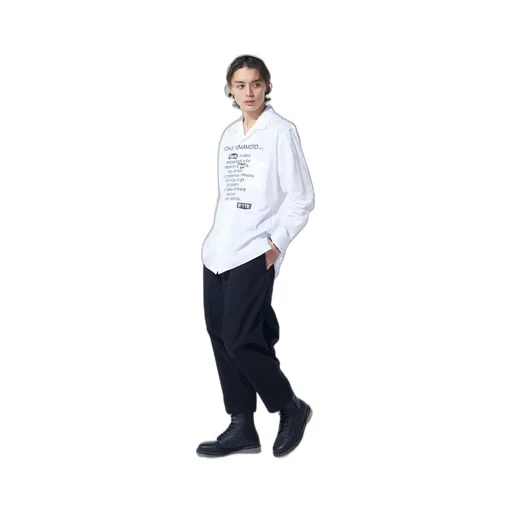 Cotton Drill Cut-Out Sarouel Pants