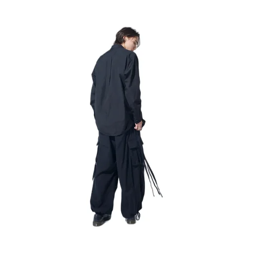Cotton Drill Army Techno Pants