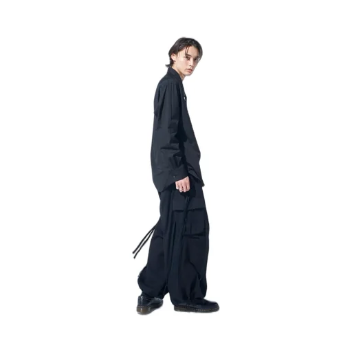 Cotton Drill Army Techno Pants