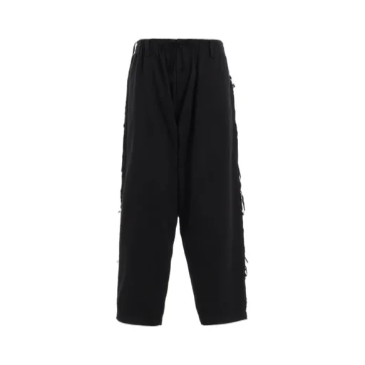 Cotton Drill Cut-Out Sarouel Pants