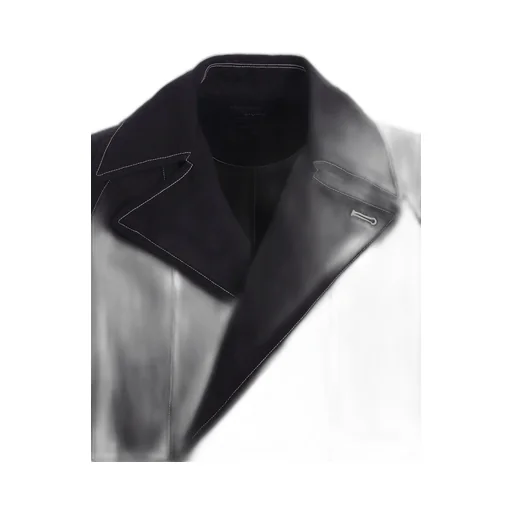 Cotton Twill Garment Dyed Tie-Locken Coat