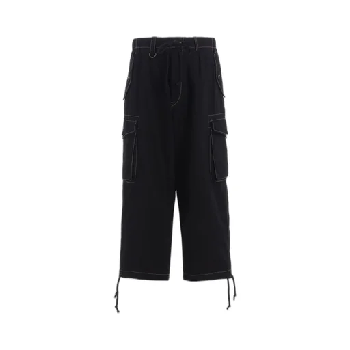 Cotton Twill Garment Dyed Balloon Cargo Pants