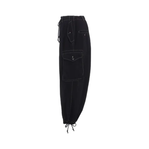 Cotton Twill Garment Dyed Balloon Cargo Pants