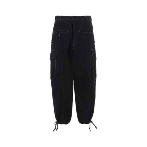 Cotton Twill Garment Dyed Balloon Cargo Pants