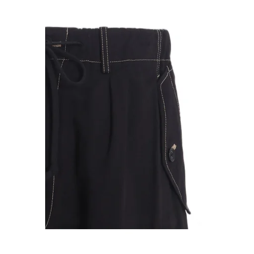 Cotton Twill Garment Dyed Balloon Cargo Pants