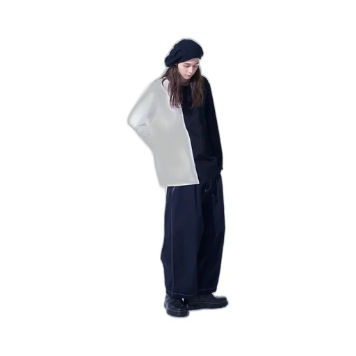 Cotton Twill Garment Dyed Suspender Pants