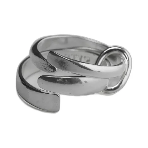 Brass Two-Strand Mix Ring