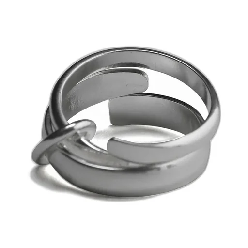 Brass Two-Strand Mix Ring