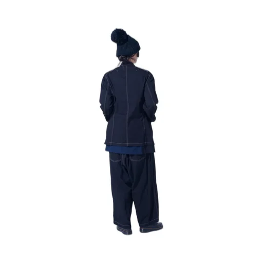 Cotton Twill Garment Dyed Stand Collar Jacket