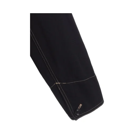 Cotton Twill Garment Dyed Stand Collar Jacket