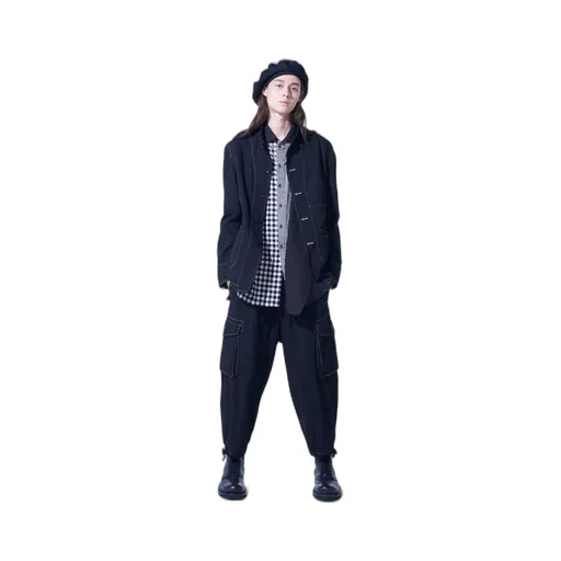 Cotton Twill Garment Dyed Balloon Cargo Pants