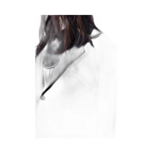 Pe/Gabardine Zipper-Taped Long Jacket