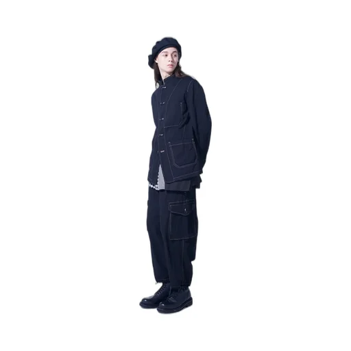 Cotton Twill Garment Dyed Balloon Cargo Pants