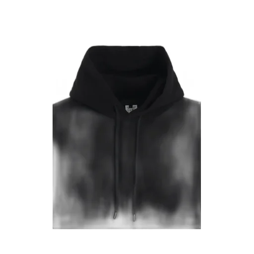 Yy Message Collage Red Graphic Hoodie
