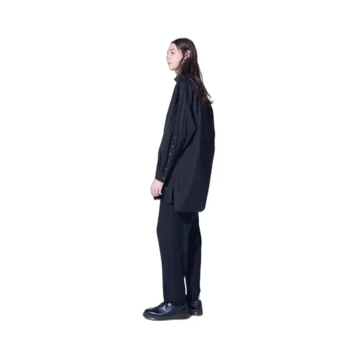 Pe/Gabardine Zipper-Taped Slim Pants
