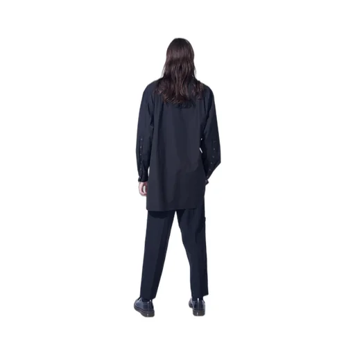 Pe/Gabardine Zipper-Taped Slim Pants