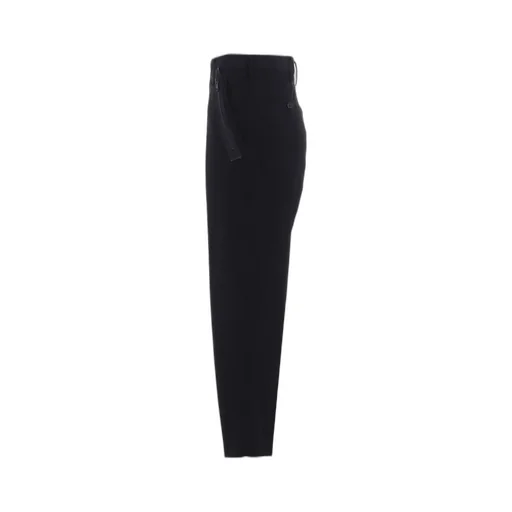 Pe/Gabardine Zipper-Taped Slim Pants
