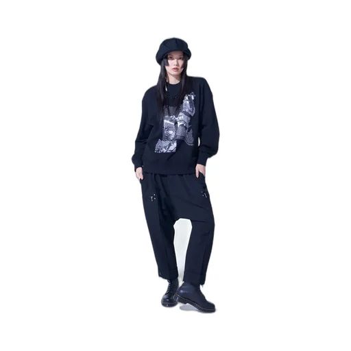 Yy Message Collage Graphic Pullover
