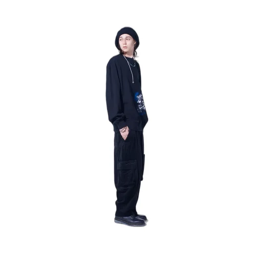 Ukiyo-E Graphic Pullover Women