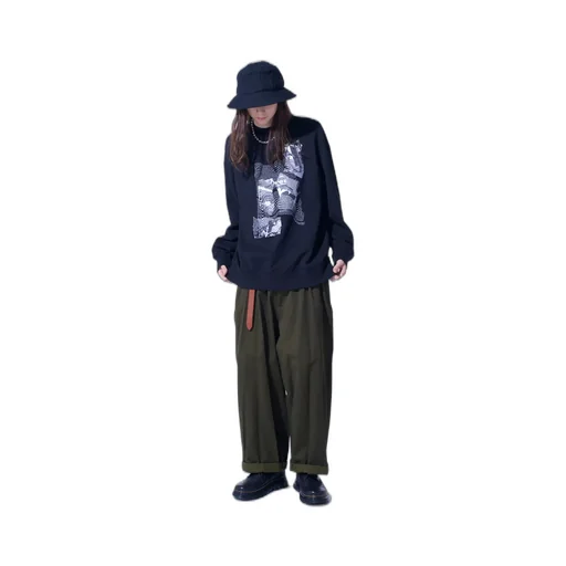 Yy Message Collage Graphic Pullover