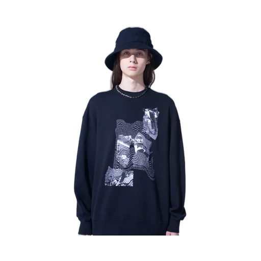 Yy Message Collage Graphic Pullover