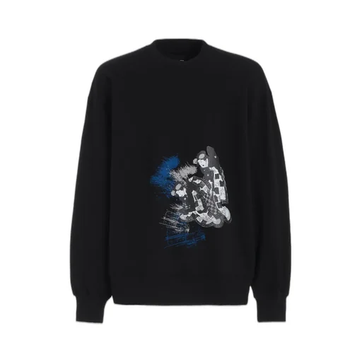 Ukiyo-E Graphic Pullover Women