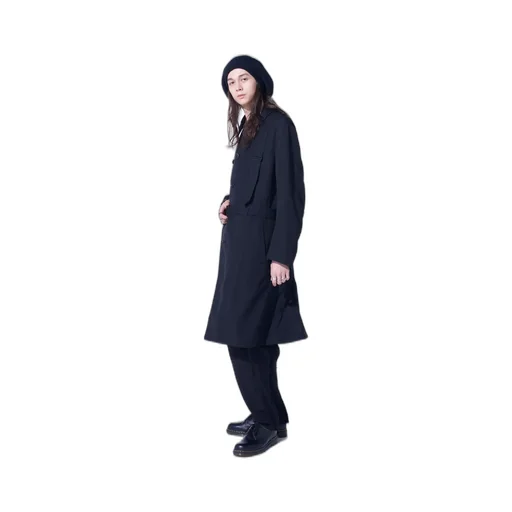 Pe/Gabardine Belted Bandage Coat