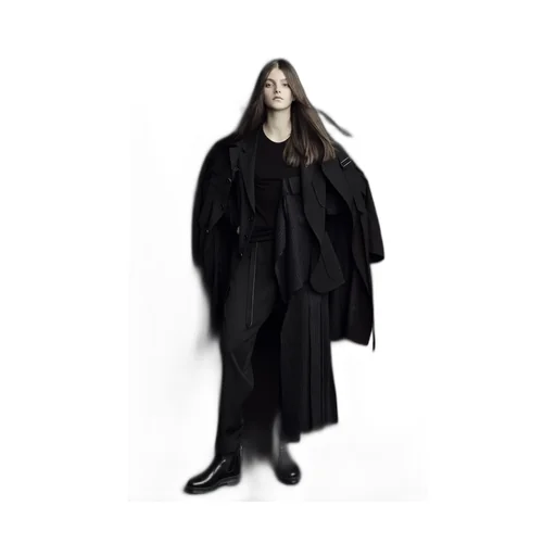 Rayon Jersey Long-Sleeved T-Shirt With Pleated Stripes Fabric