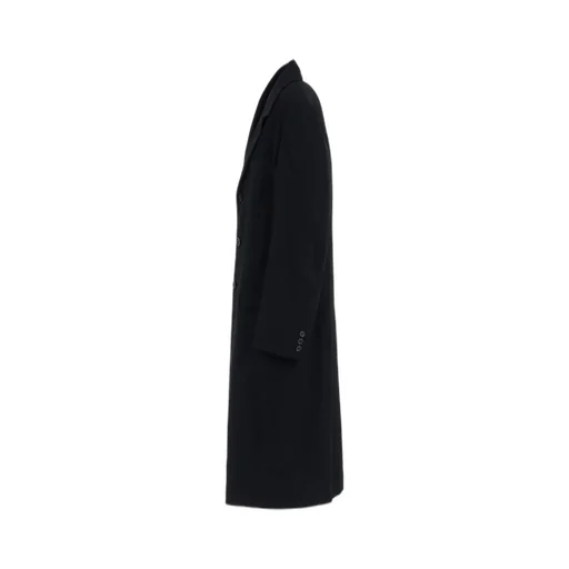 Washer Wool Gabardine Slim Long Jacket
