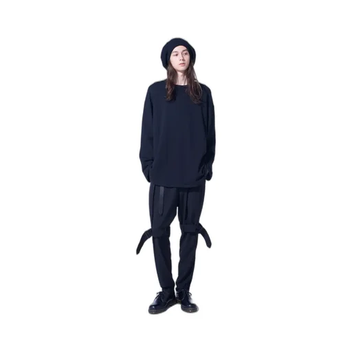 Pe/Gabardine Belted Bandage Pants