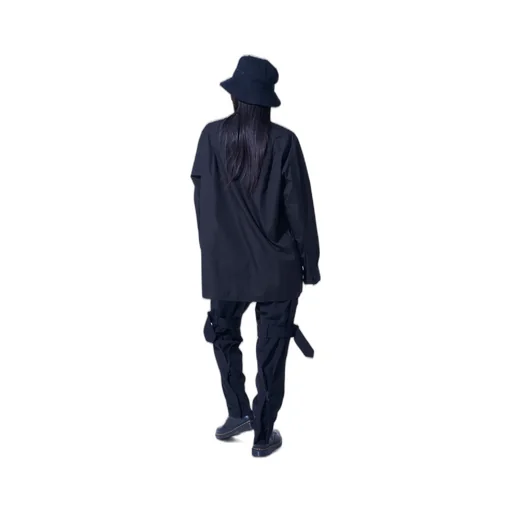 Pe/Gabardine Belted Bandage Pants