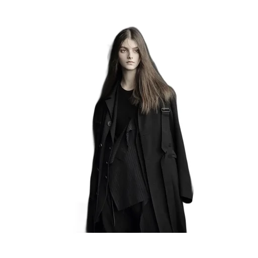 Pe/Gabardine Belted Bandage Coat