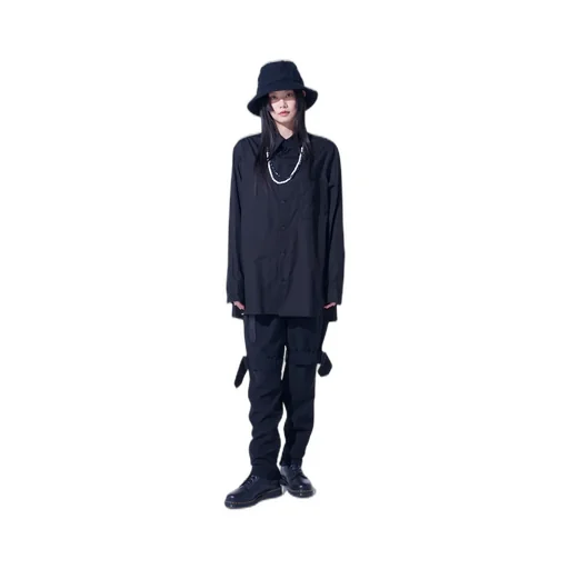 Pe/Gabardine Belted Bandage Pants