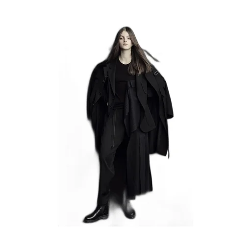 Pe/Gabardine Belted Bandage Coat
