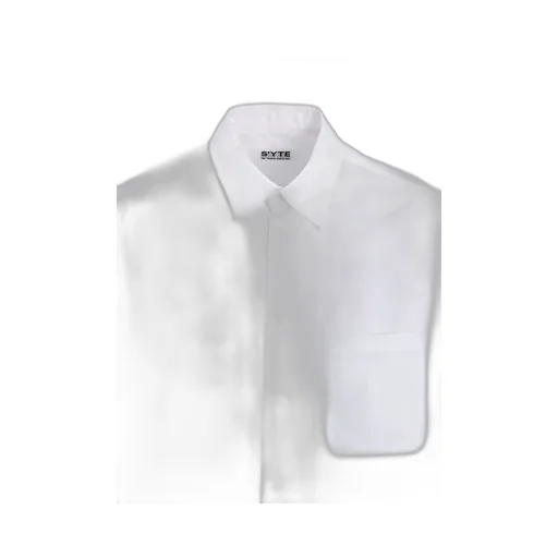 Cotton Broad Loose-Fit Regular Collar Shirt