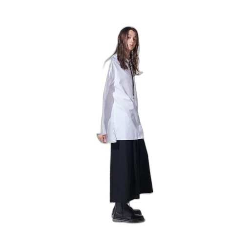 Cotton Broad Loose-Fit Regular Collar Shirt