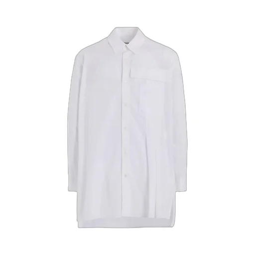 Cotton Broad Pleated Shirt
