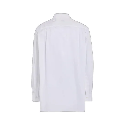 Cotton Broad Loose-Fit Regular Collar Shirt