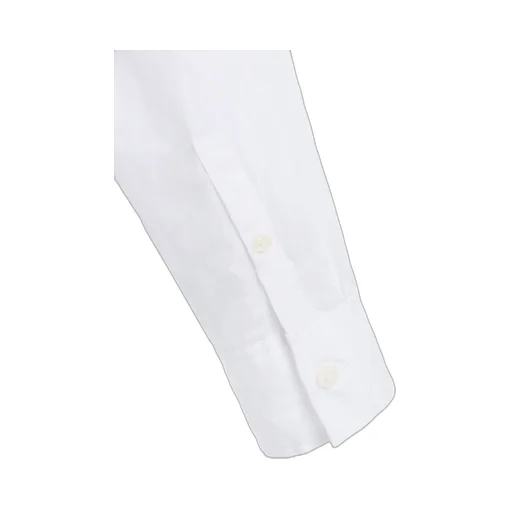 Cotton Broad Button Slits Long Shirt