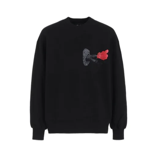 Graphic Pullover Rose In The Hand