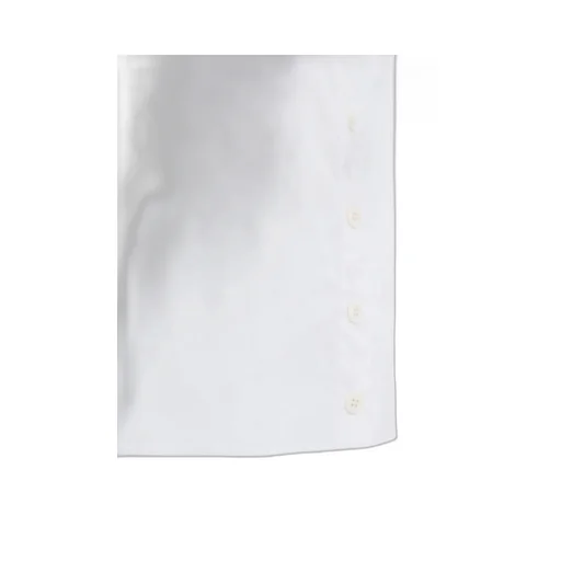 Cotton Broad Button Slits Long Shirt
