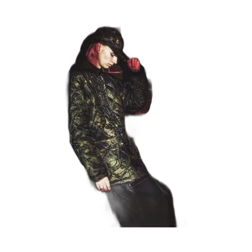 【S'yte X Taion】Dahlia Camouflage Quilted Down Jet Cap