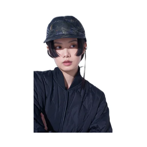 【S'yte X Taion】Dahlia Camouflage Quilted Down Jet Cap